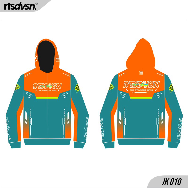 JAKET RTSDVSN JK 010 | MODEL PARASUT - RUNING RACING