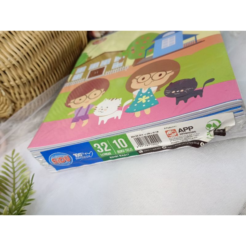 

buku tulis Sidu isi 32 10 pcs
