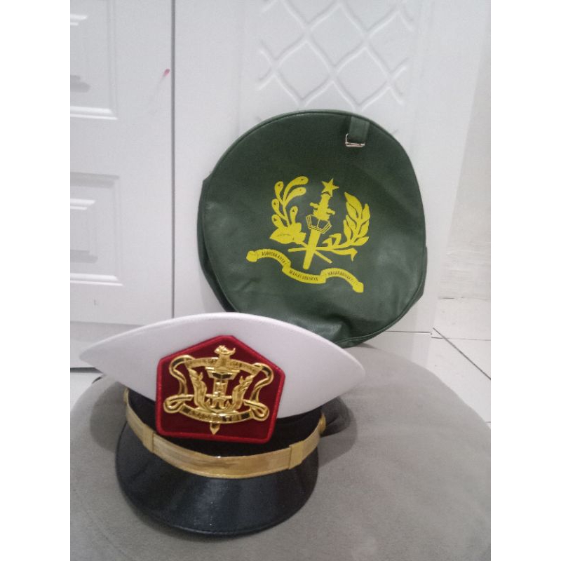 Topi Pet Pdu Taruna Akademi Militer Akmil Asli Jatah