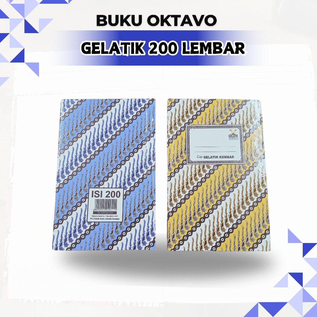 

Buku Oktavo GELATIK KEMBAR Isi 200 Lembar Buku Hardcover Gelatik