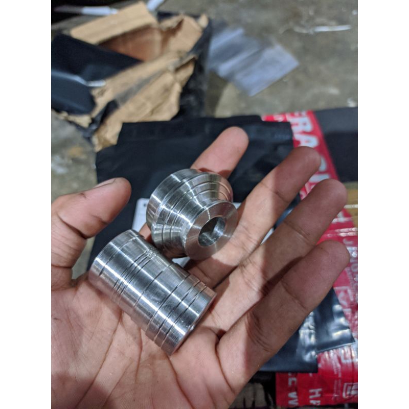 Bosh Tromol depan Rx king pnp Shock Ninja bahan Stainless Made in Nganjukk