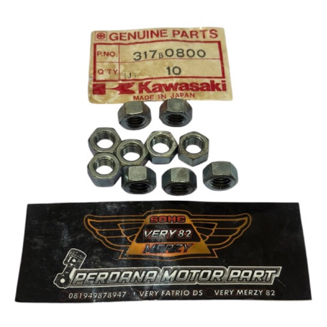 Mur nut hex small rangka Binter Merzy Kz200