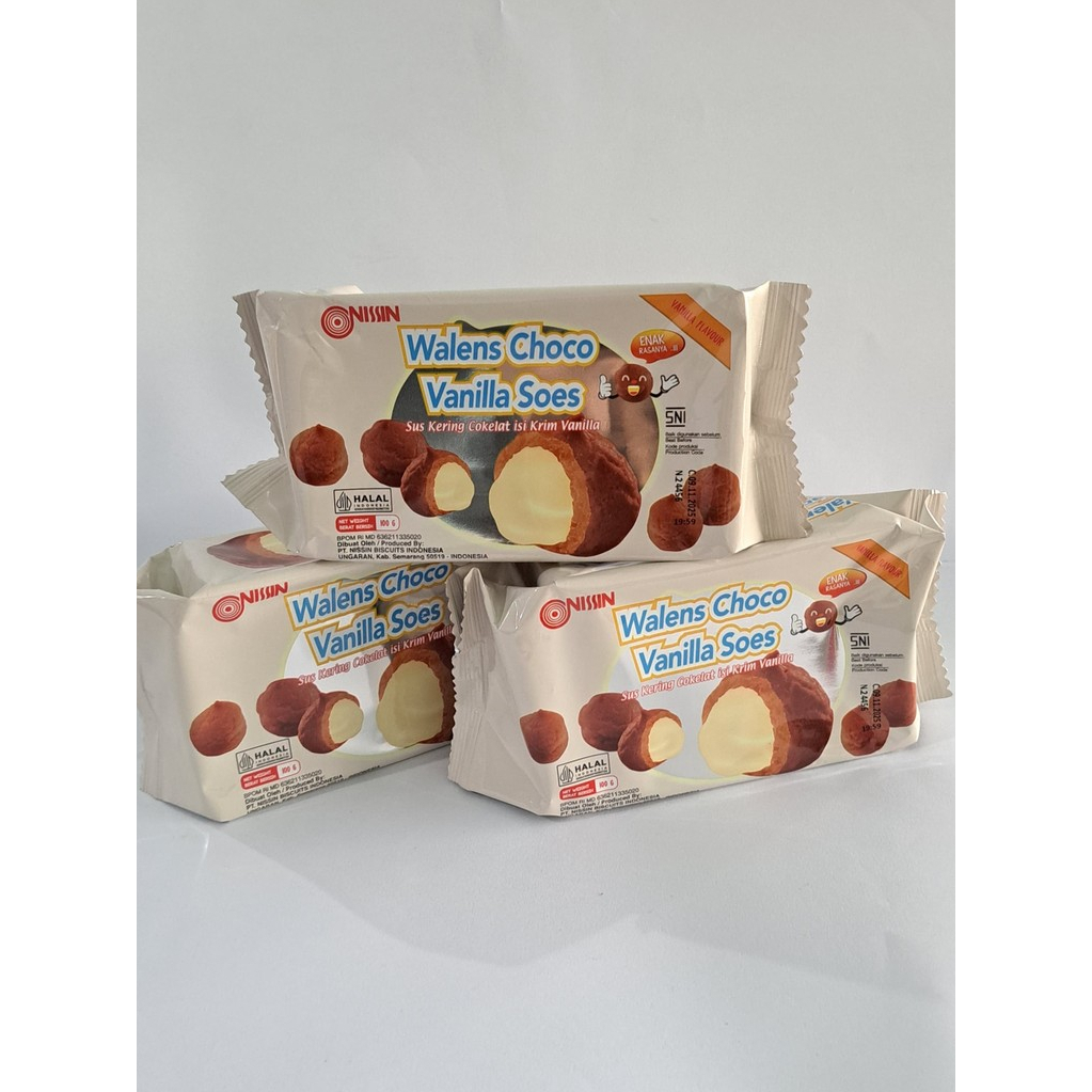 

NISSIN WALENS CHOCO VANILA SOES