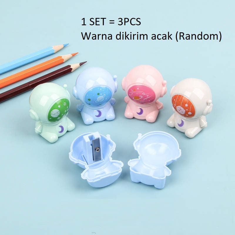 

3pcs Rautan Peraut Pensil Pencil Sharpener Boneka GM-ST0248