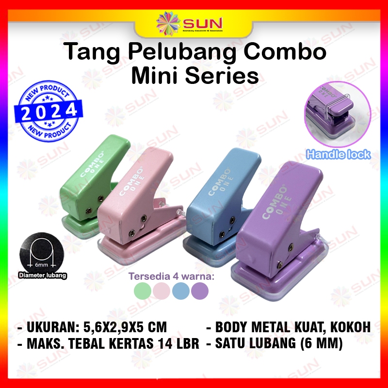 

One Hole Punch / Pembolong Kertas 1 Lubang / Perforator Single Hole / Pelubang Kertas 1 Hole