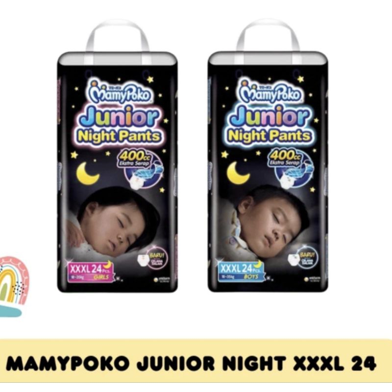 MamyPoko Junior Night Pants XXXL24 Boys & Girls/Popok JNP XXXL24