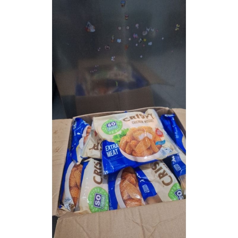 

SO GOOD CRISY CHICKEN NUGGET 400GR | SO GOOD CHICKEN NUGGET | NUGGET EXTRA MEAT