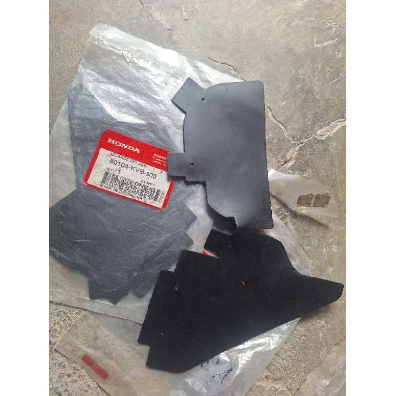guard splash karet pelindung penahan lumpur spakbor belakang honda vario 110 karbu techno agnes orig