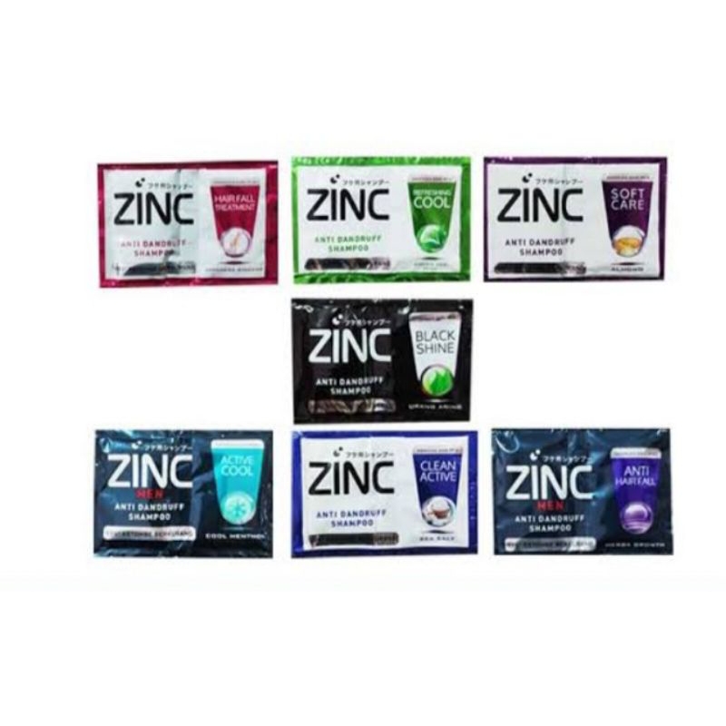 shampoo zinc sachet