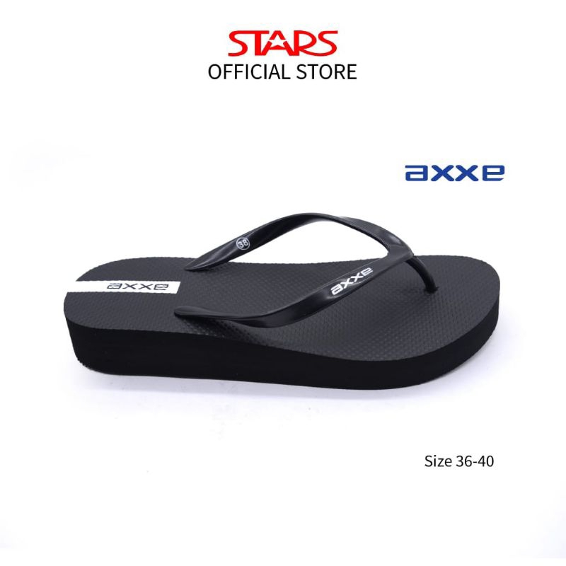 Sandal Japit Wanita Hitam AXXE