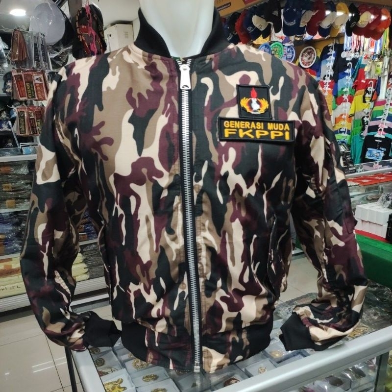 jaket gm fkppi loreng bordir timbul exclusive