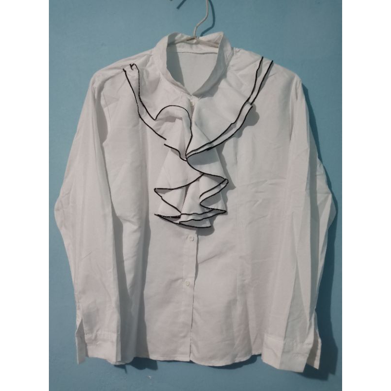 PL Kemeja putih wanita/dalaman blezer