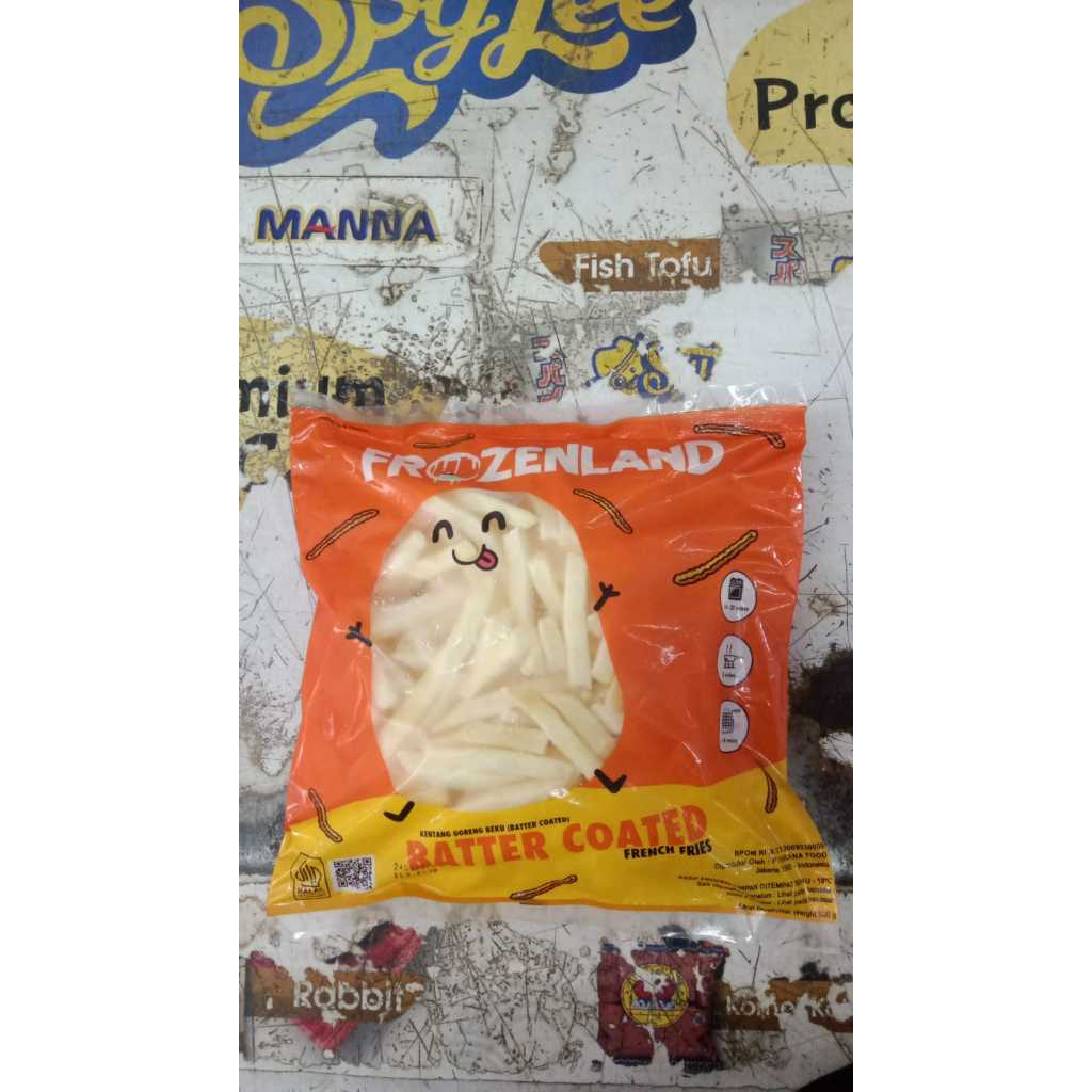 

Frozend Land Batter Coated 500 GR