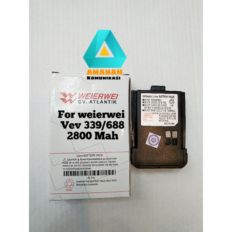Batre ht weierwei vev 339 dan 688 original