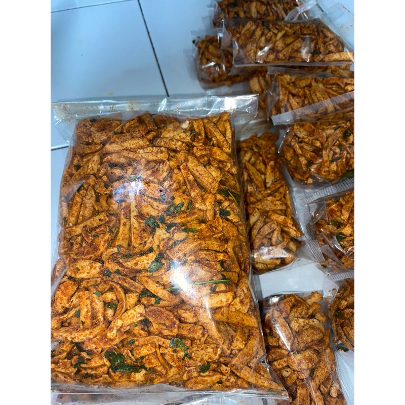 

Basreng Pedas Daun Jeruk