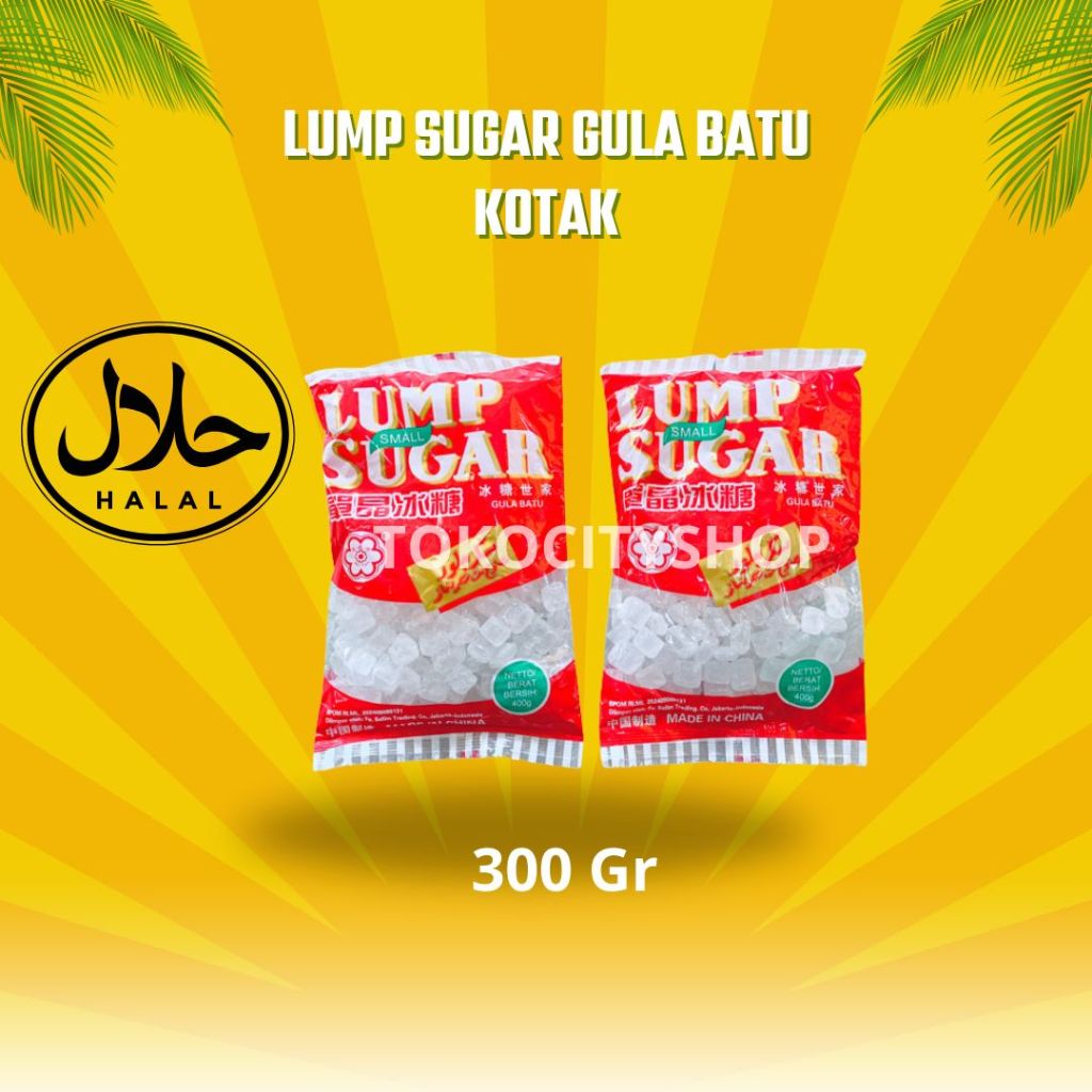 

Lump Sugar Gula Batu Kotak 300gr / Chen Liang Ji