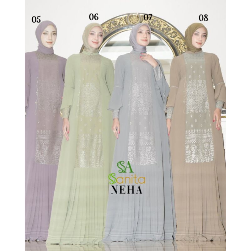 GAMIS NEHA BY SANITA ( DRESS ONLY )