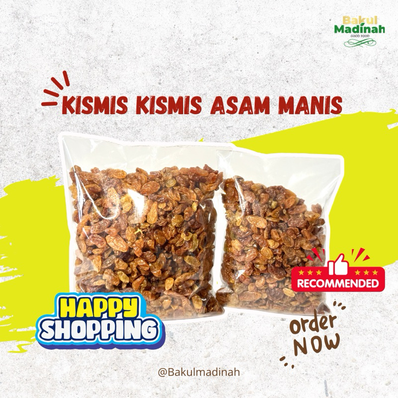 

Kismis Manis Asam Premium Oleh Oleh Haji Dan Umroh