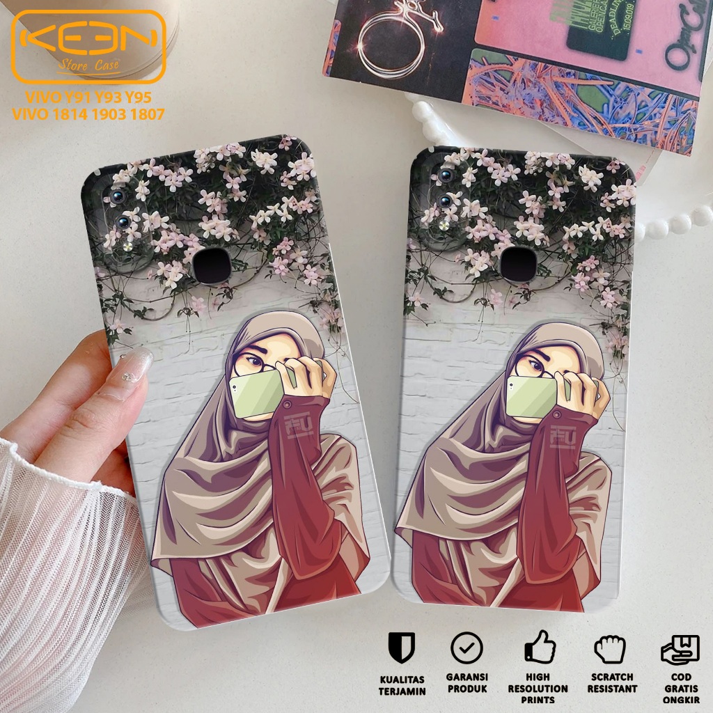 Case Vivo 1811 - Casing Hp Vivo 1811 Motif Hijabers - Softcase Vivo 1811 - Softcase Hp Vivo 1811 - C