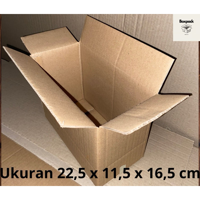 

Kardus Ukuran 22,5x11,5x16,5 cm (LUAR DALAM COKLAT)