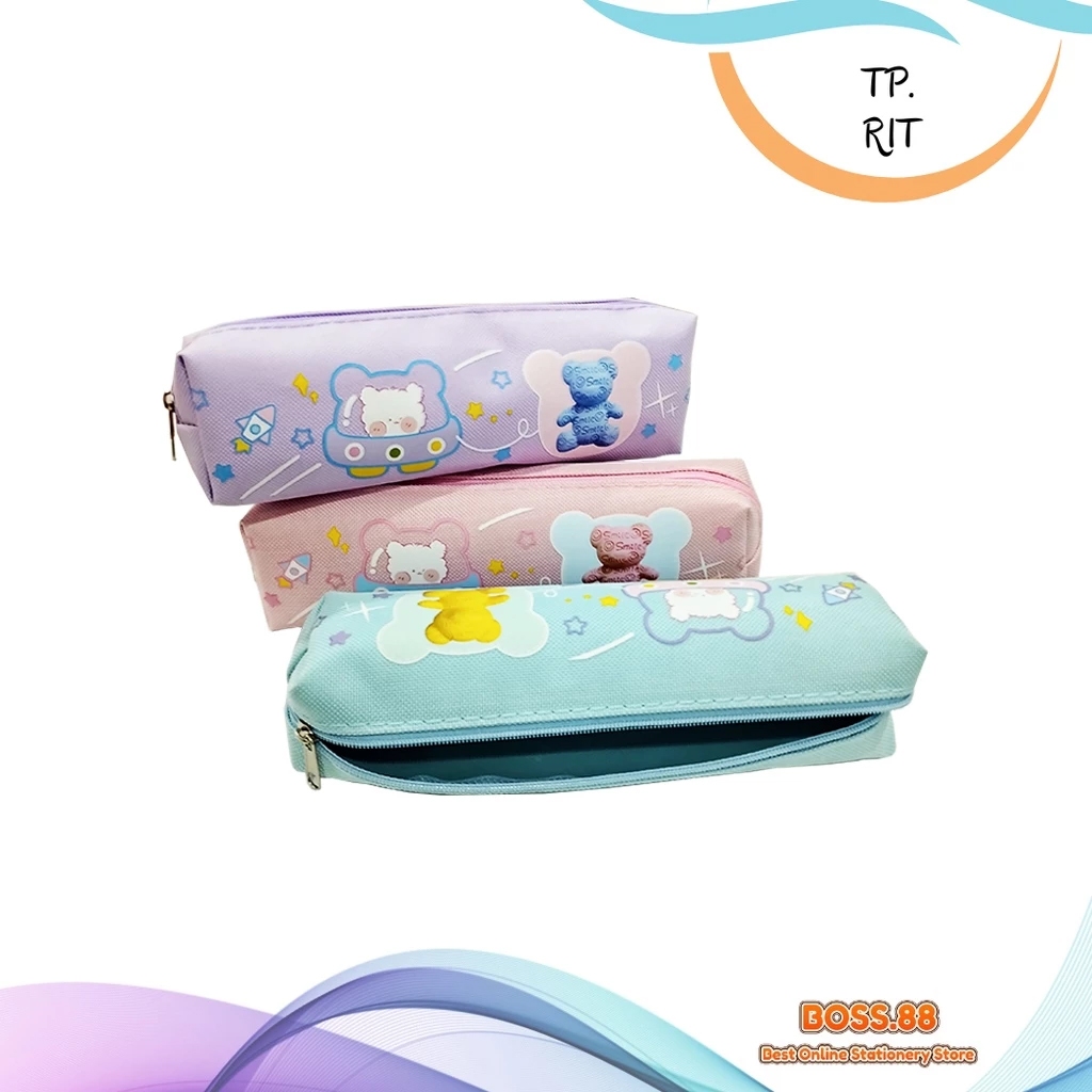 

PENCIL CASE / TEMPAT PENSIL RIT 7595 (1 PCS)