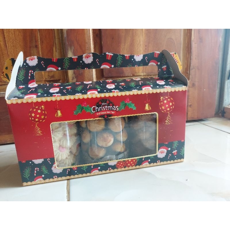 

hampers natal kue kering 3 jenis
