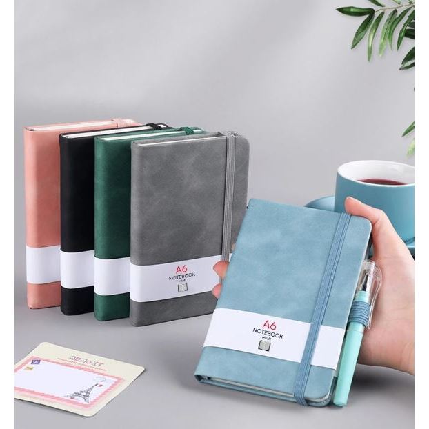 

(SKR) Notebook Mini A6 Buku Catatan Kecil Note Book Aesthetic A 6 Portable Tulis Estetik Agenda Tali Diary Notes Kecil Agenda Pertemuan Scrapbook