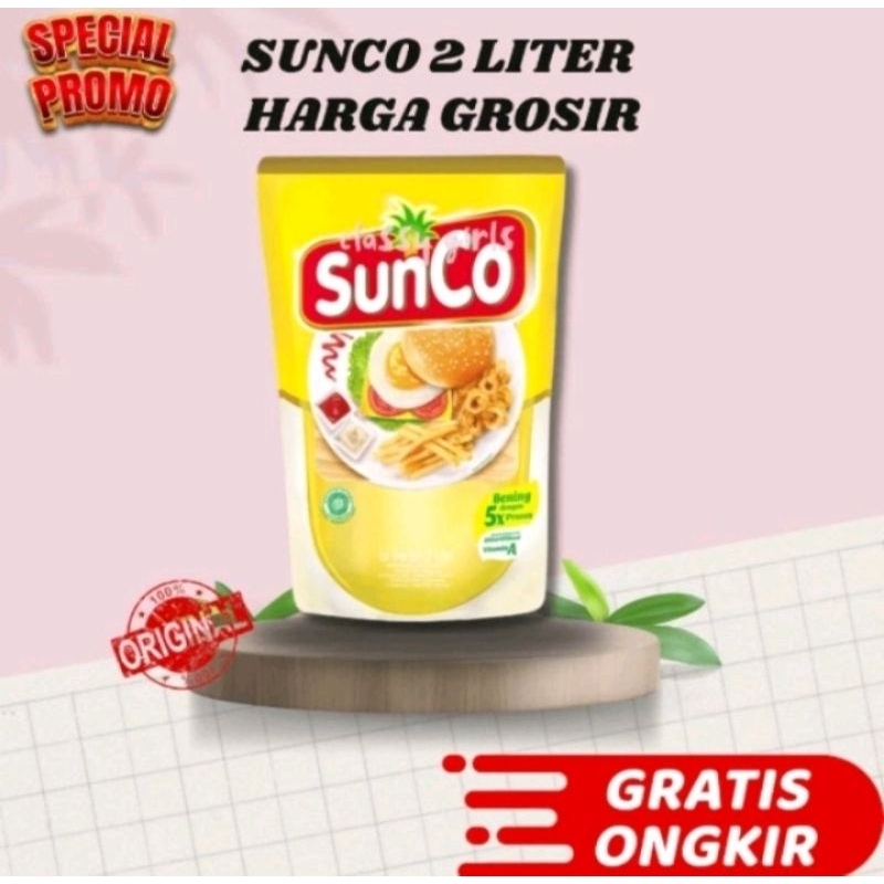 

SUNCO 2 Liter minyak goreng premium