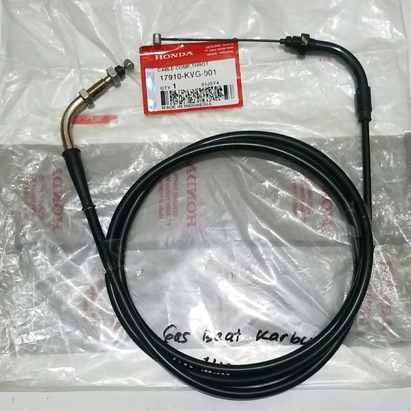 KABEL GAS BEAT KARBU ORIGINAL HONDA 17910-KVG-901