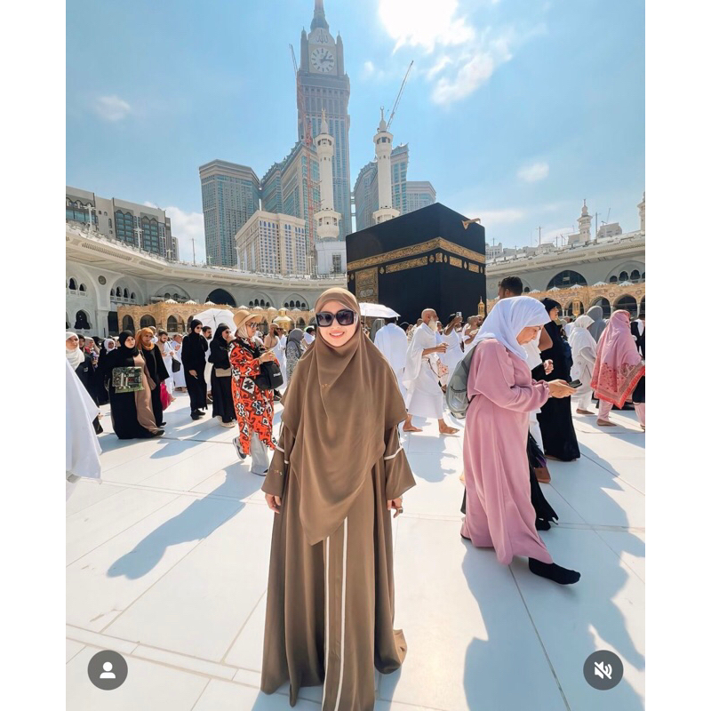 [SALE] SET GAMIS & KHIMAR LOOK SISESA KD 53