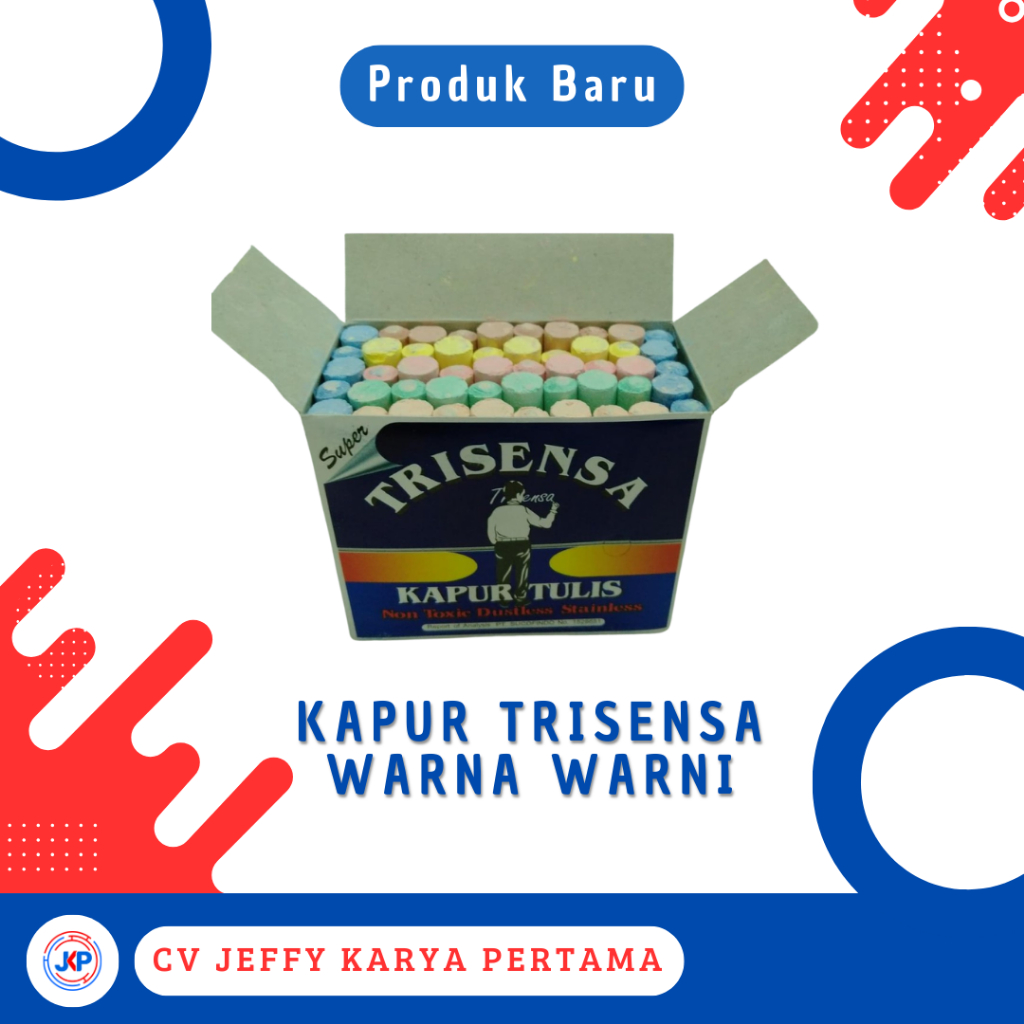 

Trisensa Kapur Warna Warni