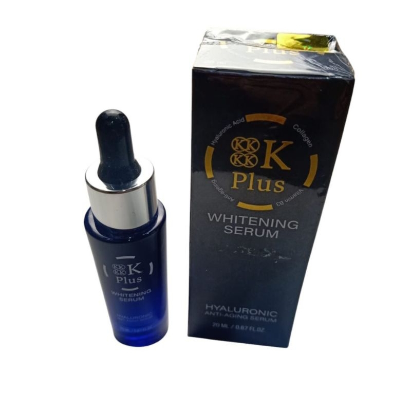 4K Plus 5x Whitening Serum Hyaluronic Anti Aging Serum /Serum Wajah