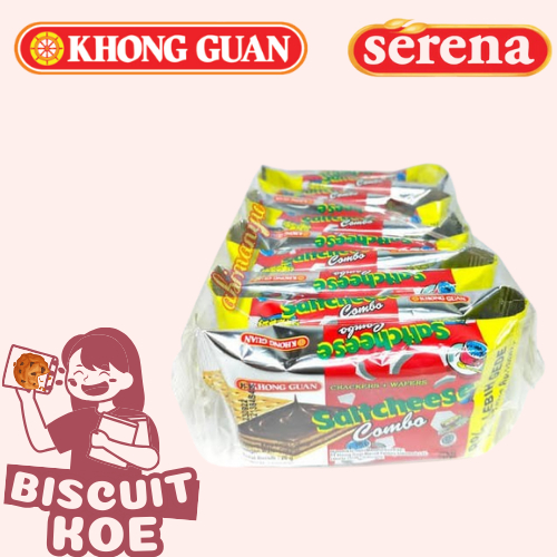 

Khong Guan Saltcheese Combo 17g Bag