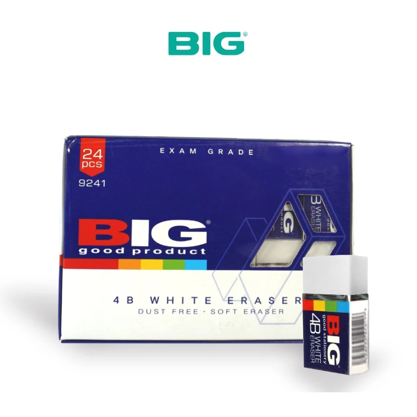 

BIG - Penghapus / Eraser Pensil Stip Putih Besar Dust Free ER-9241