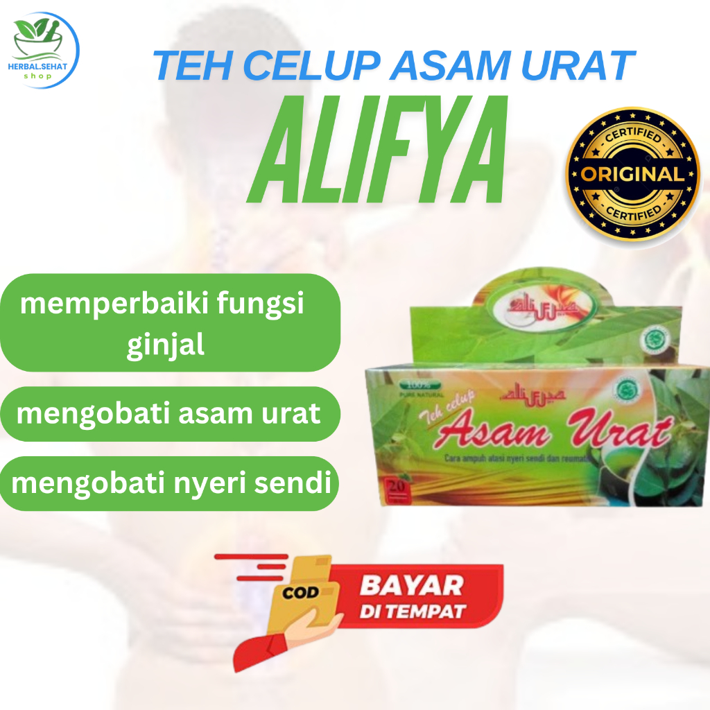 

teh herbal obat | teh MEMBANTU MENGOBATI NYERI SENDI REMATIK GINJAL | kemasan teh celup | Teh Detox Herbal Imunitas BPOM & Dinkes P.IRT |TEH CELUP ASAM URAT ASLI RADANG SENDI PENGAPURAN DENGKUL ISI 20 KANTONG @2 gram JAMU TERBUKTI ORGINAL SUPER