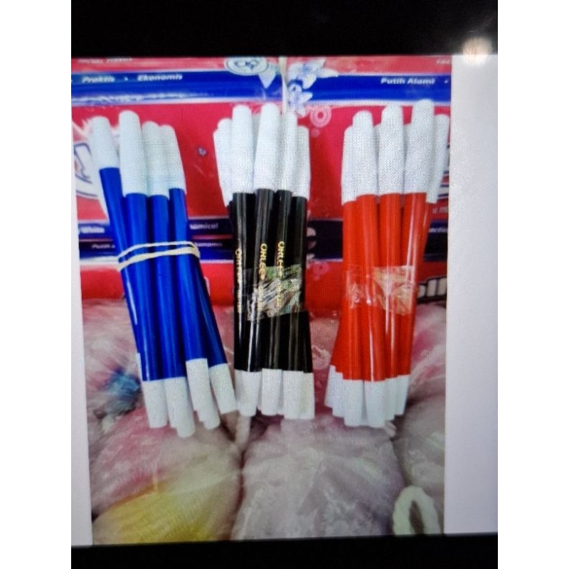 

*GROSIR 12Pcs* Spidol Kecil Hitam/Merah/Biru.(1Lusin)