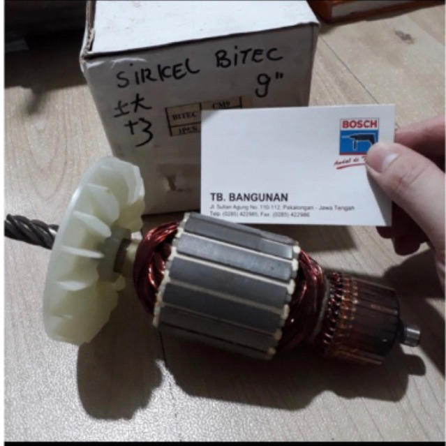 Armature Circular Saw Bitec CM9 Angker Mesin Potong Kayu CM 9 inch Circle