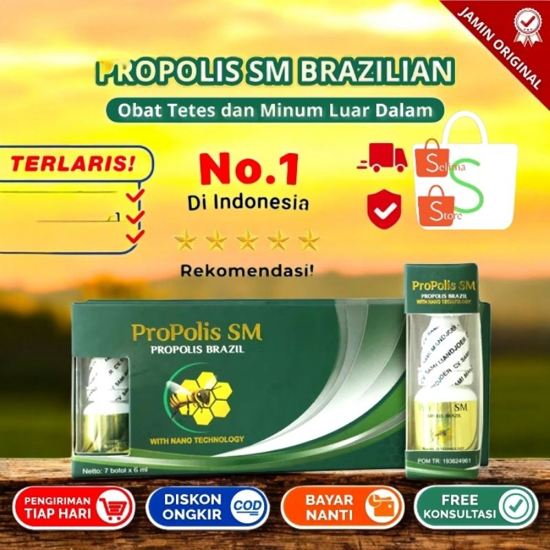 

Propolis Brazilian 1 Botol 6ml