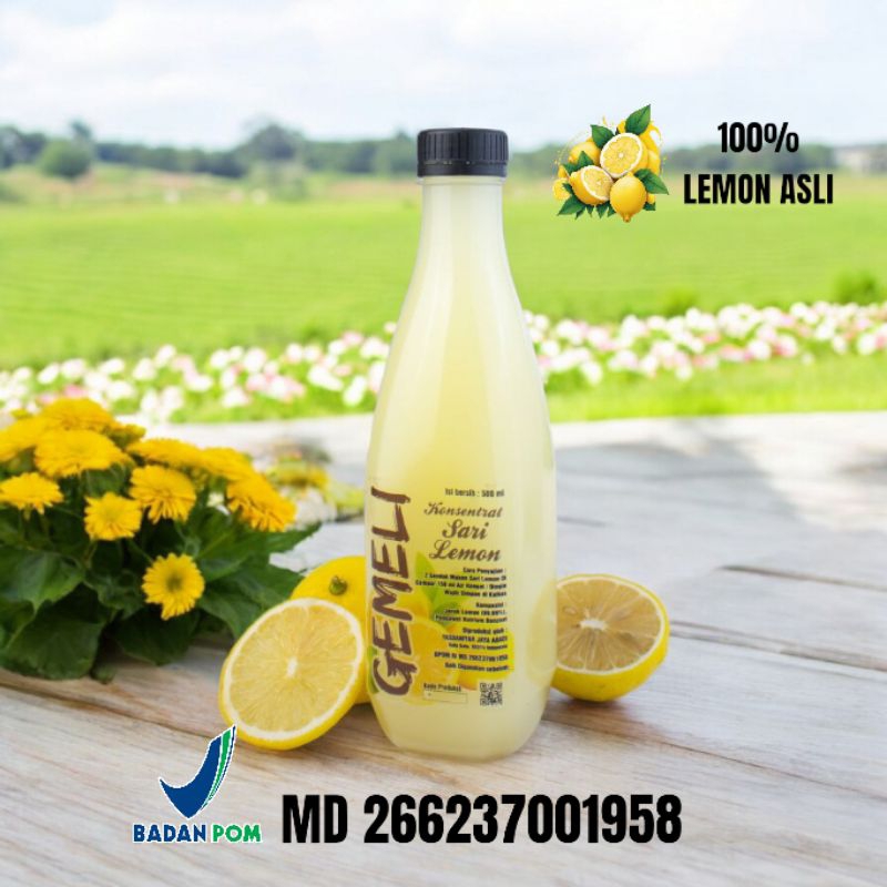 

ADEJAYA - SARI LEMON ASLI 100% MURNI KUALITAS TERBAIK RESMI BPOM 500ML