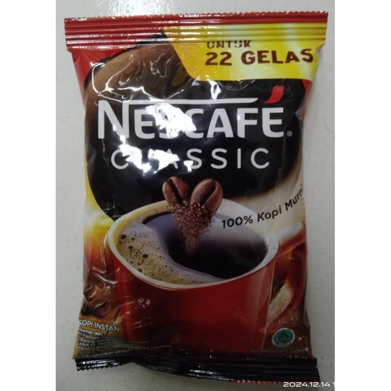 

Nescafe classic 40/45g