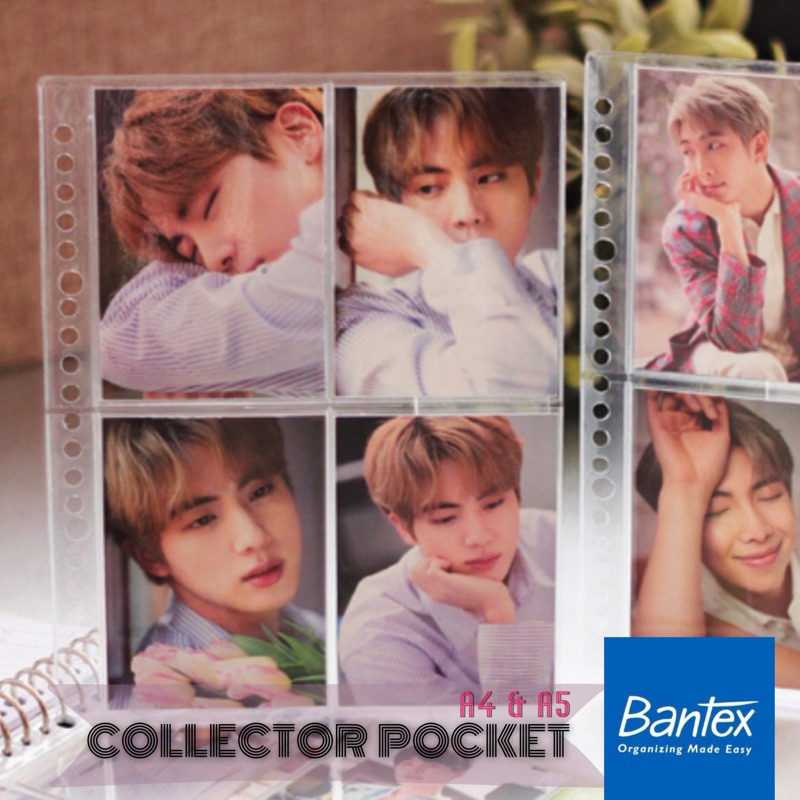 

BANTEX Collector Pocket 4P A4 & A5 | harga per PAK isi 20 foto