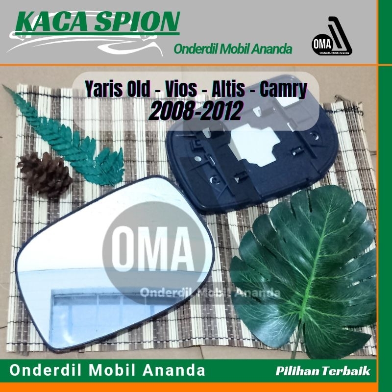 Kaca Spion Mobil Toyota Yaris Old Vios Altis Camry 2008 2009 2010 2011 2012 Yaris Lama