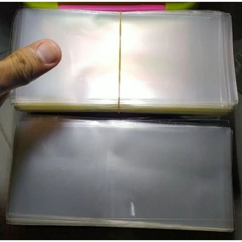 plastik opp uang kuno ukuran 9x20 cm