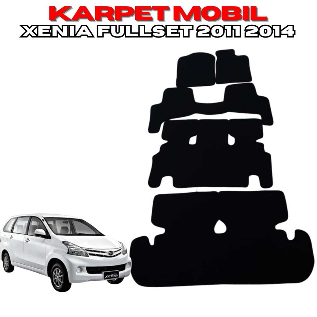 Karpet mobil Xenia 2011 2014 alas kaki mobil Xenia Matra karet mobil Daihatsu Xenia 2007 2011