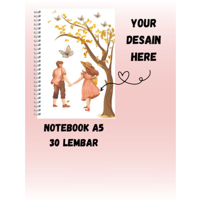 

Notebook Custom A5 30Lembar