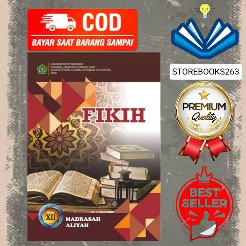Buku Siswa Kelas 12 Fikih MA Madrasah Aliyah Kemenag Revisi Terbaru