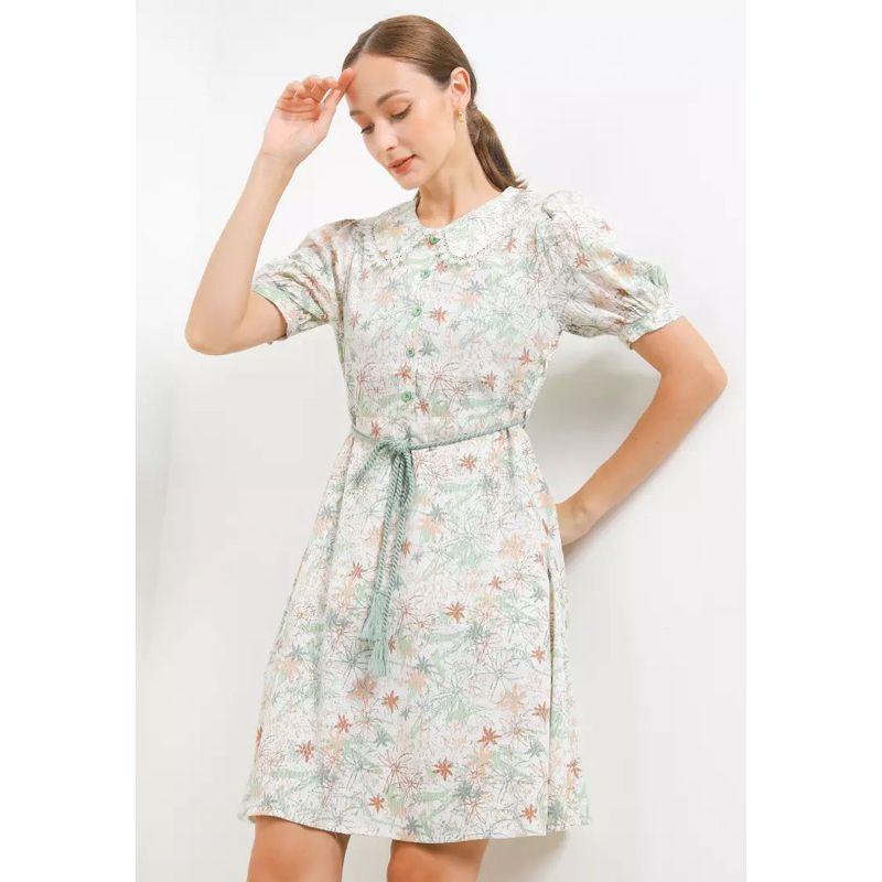 EXIT MOERNA ORIGINAL MATAHARI Green Dress - tag. 729.900