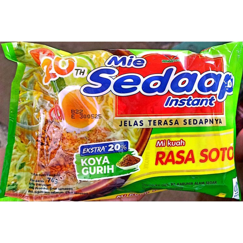 

Mie sedap soto