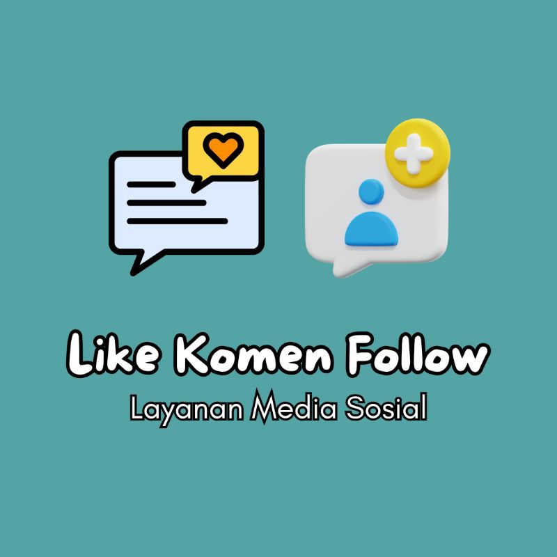 

Layanan Media Sosial || Like Komentar Follow Segala Jenis Media Sosial