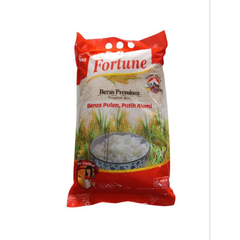 

Beras Premium Fortune 5Kg Beras Baru